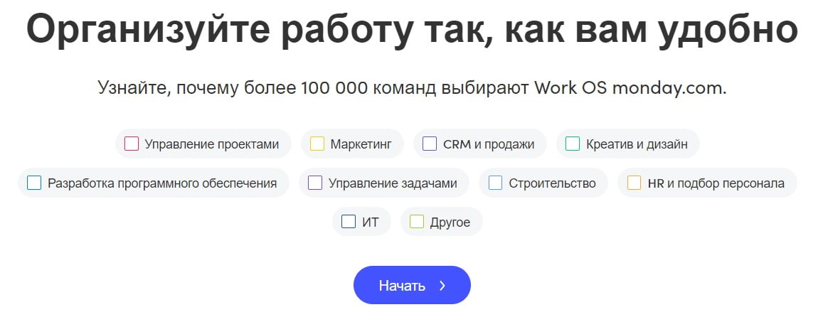 Статья: Как сделать приложение на Android без кода открыть сервис Monday.com
