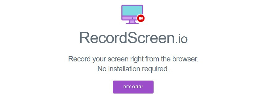 Иллюстрация: открыть сервис RecordScreen.io открыть сервис RecordScreen.io