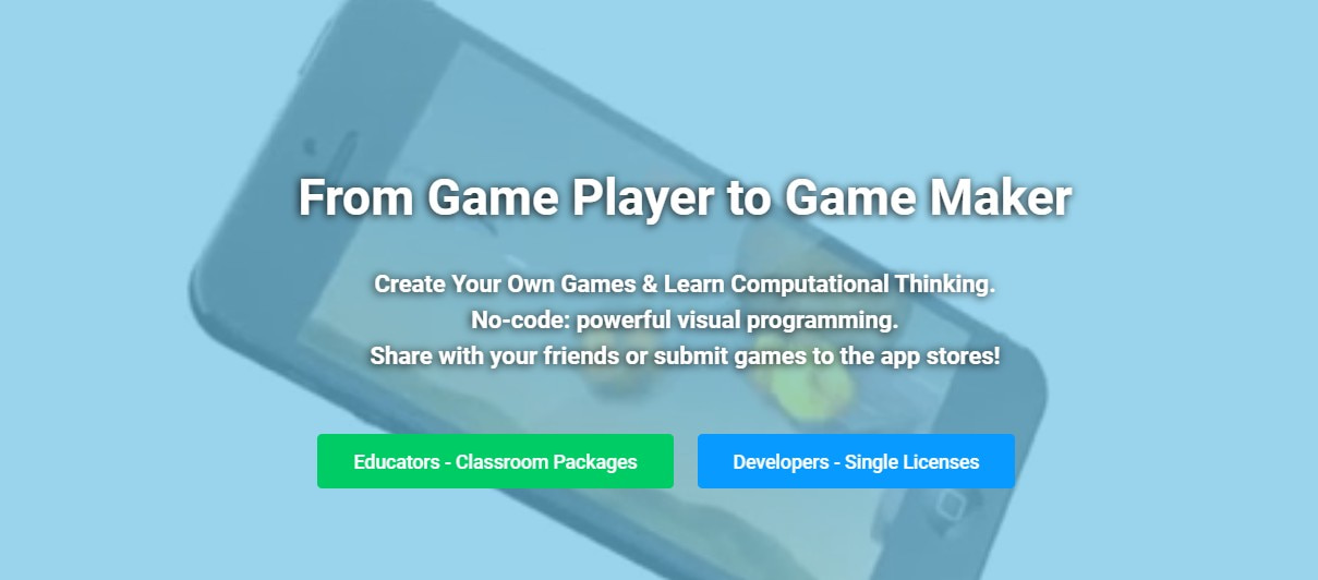На изображении: открыть сервис GameSalad открыть сервис GameSalad