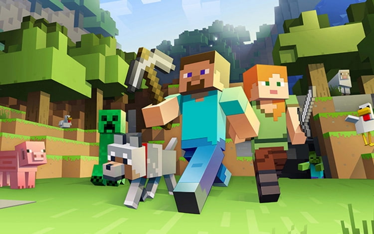 Знаменитая игра-песочница Minecraft написана на Java