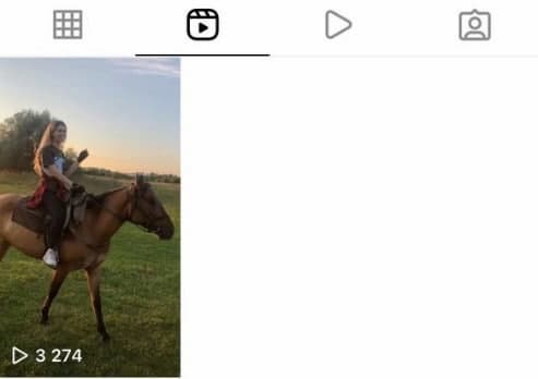 Раньше вместо него здесь находился раздел IGTV, который прекратил своё существования в инстаграме