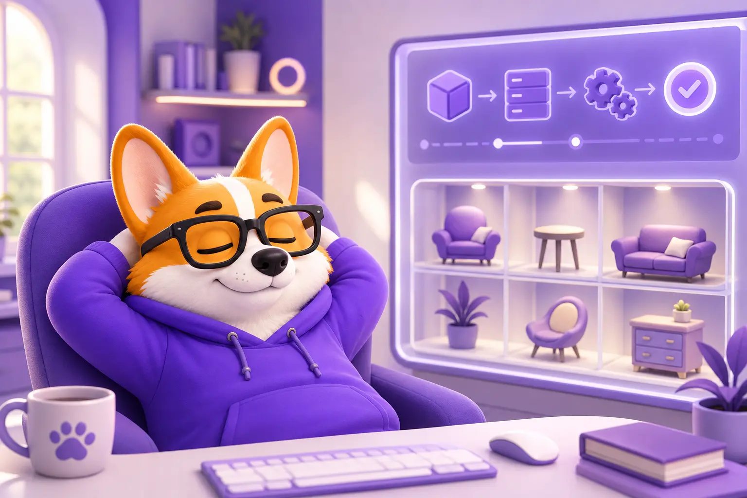 Довольный Рой отдыхает, пока его 3D-модели приносят пассивный доход Довольный Рой отдыхает, пока его 3D-модели приносят пассивный доход