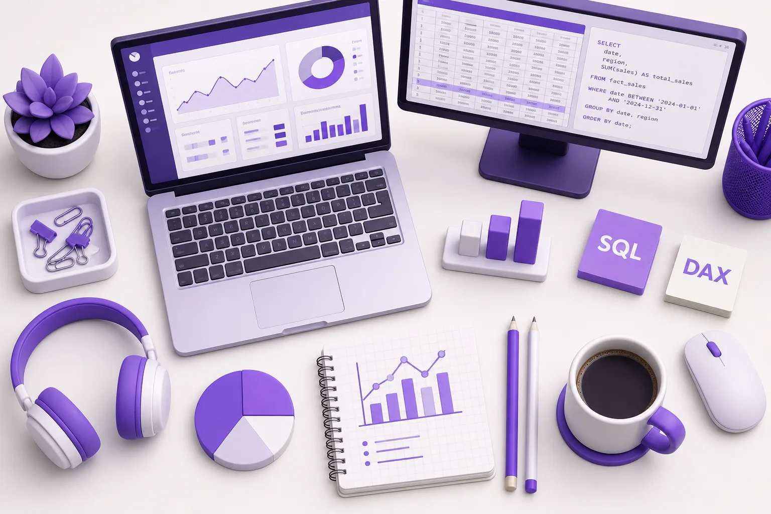 Инструменты BI-аналитика — SQL, Power BI, Excel