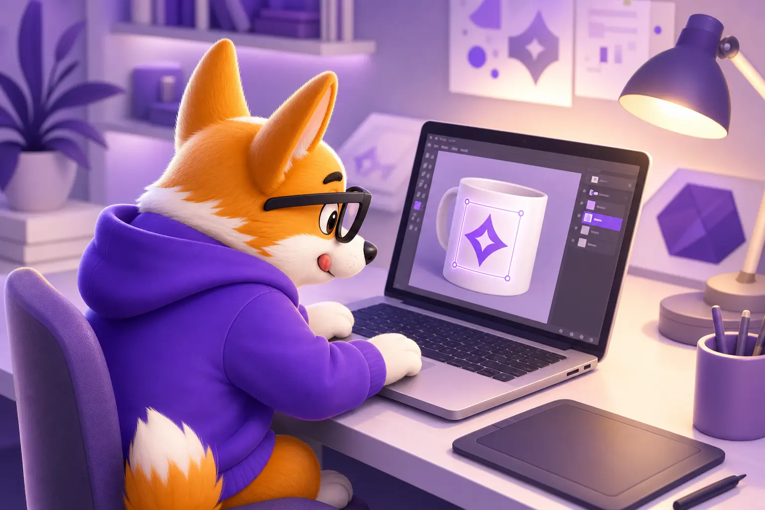Как сделать мокап в Photoshop через смарт-объект