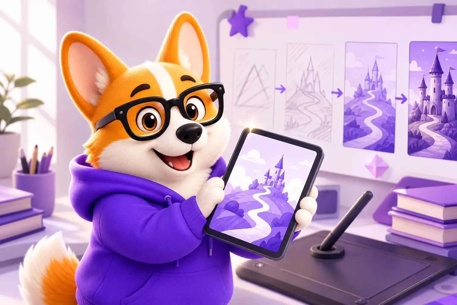 Путь в профессию 2D-художника: учёба и первое портфолио