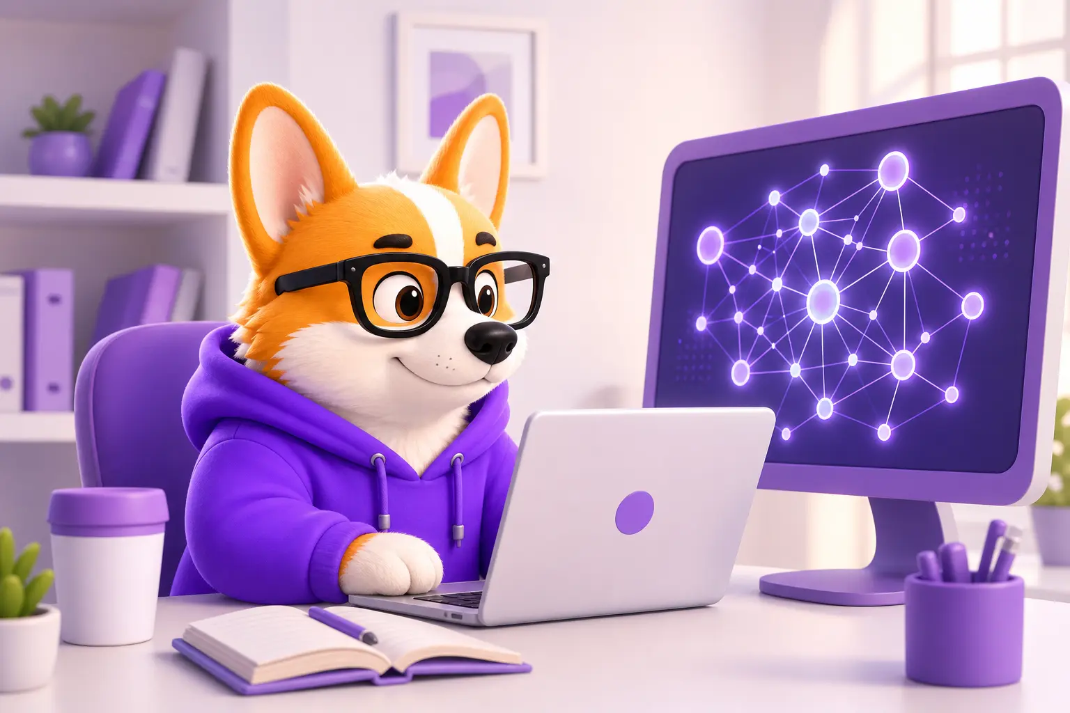 Специалист по искусственному интеллекту за работой над моделью Специалист по искусственному интеллекту за работой над моделью