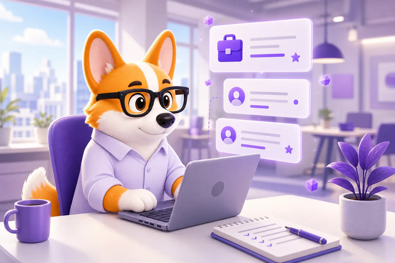 Байер ищет первую работу за ноутбуком Байер ищет первую работу за ноутбуком