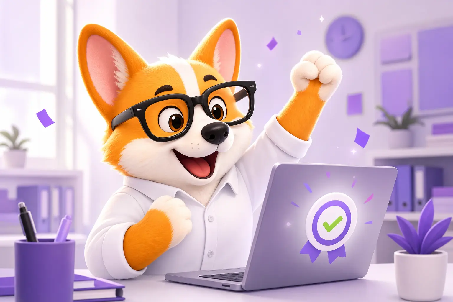 Радость от выигранного тендера Радость от выигранного тендера
