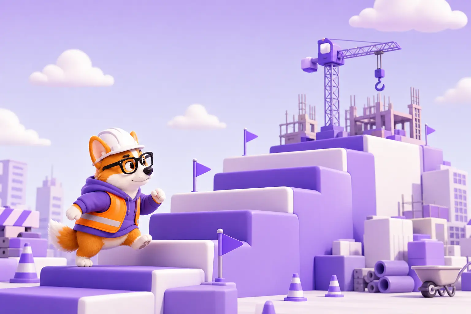 Рой в каске поднимается по карьерным ступеням от техника к прорабу