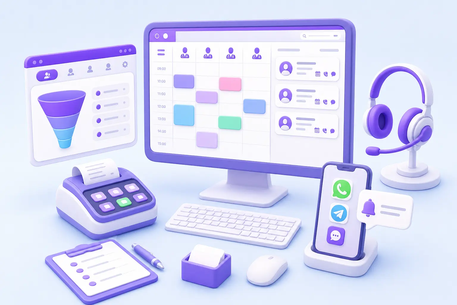 Программы и системы в работе администратора клиники: МИС, CRM, онлайн-касса, мессенджеры Программы и системы в работе администратора клиники: МИС, CRM, онлайн-касса, мессенджеры