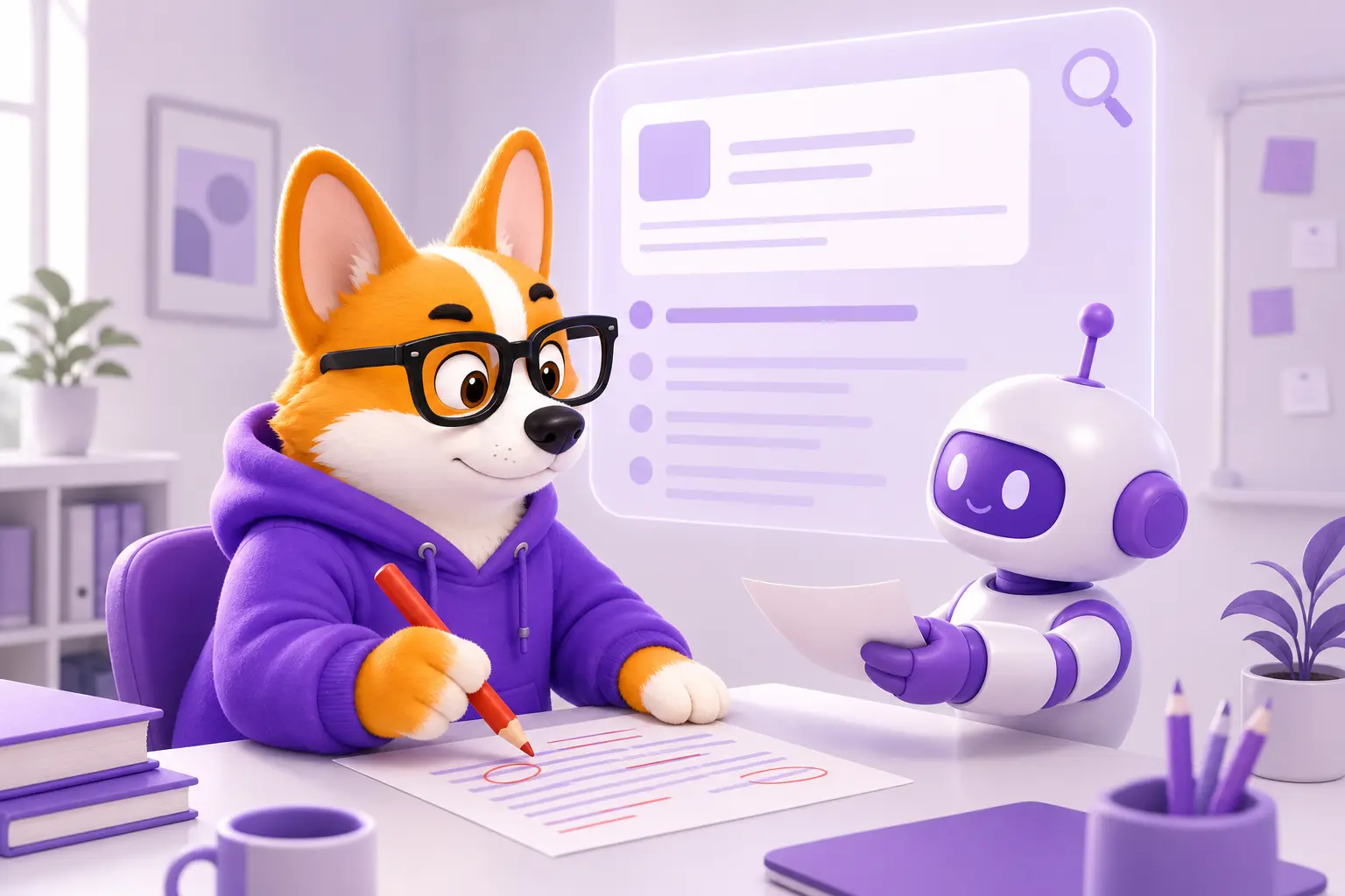 SEO-специалист и нейросеть: ИИ готовит черновик, человек проверяет SEO-специалист и нейросеть: ИИ готовит черновик, человек проверяет