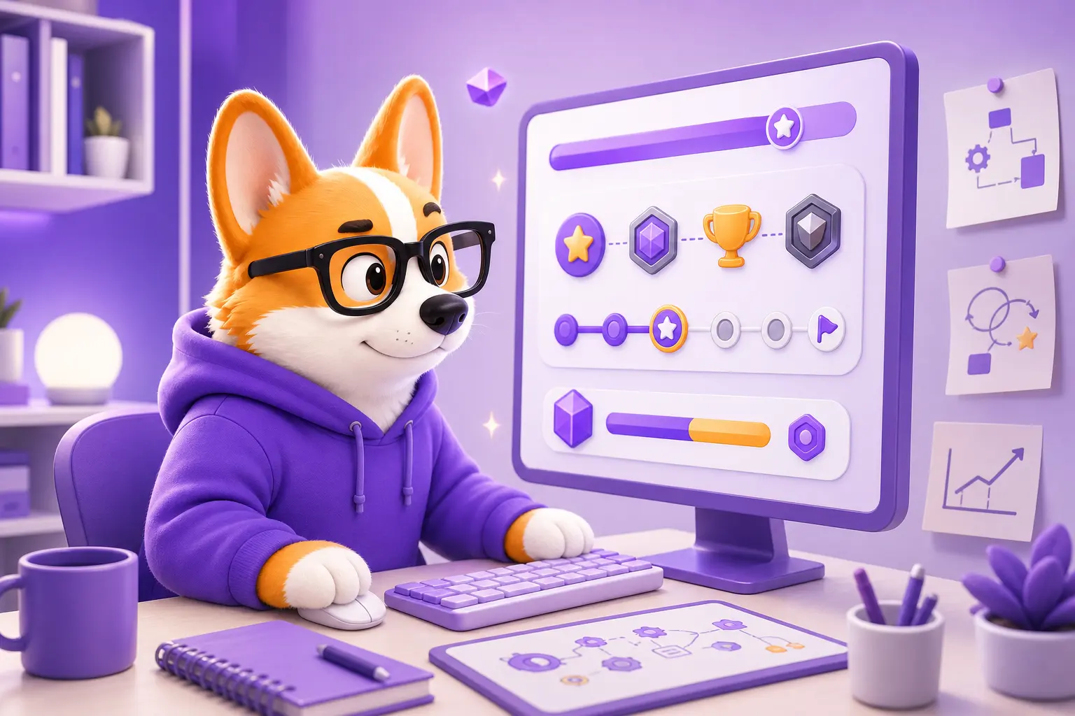 Геймификатор Рой проектирует игровые механики за компьютером