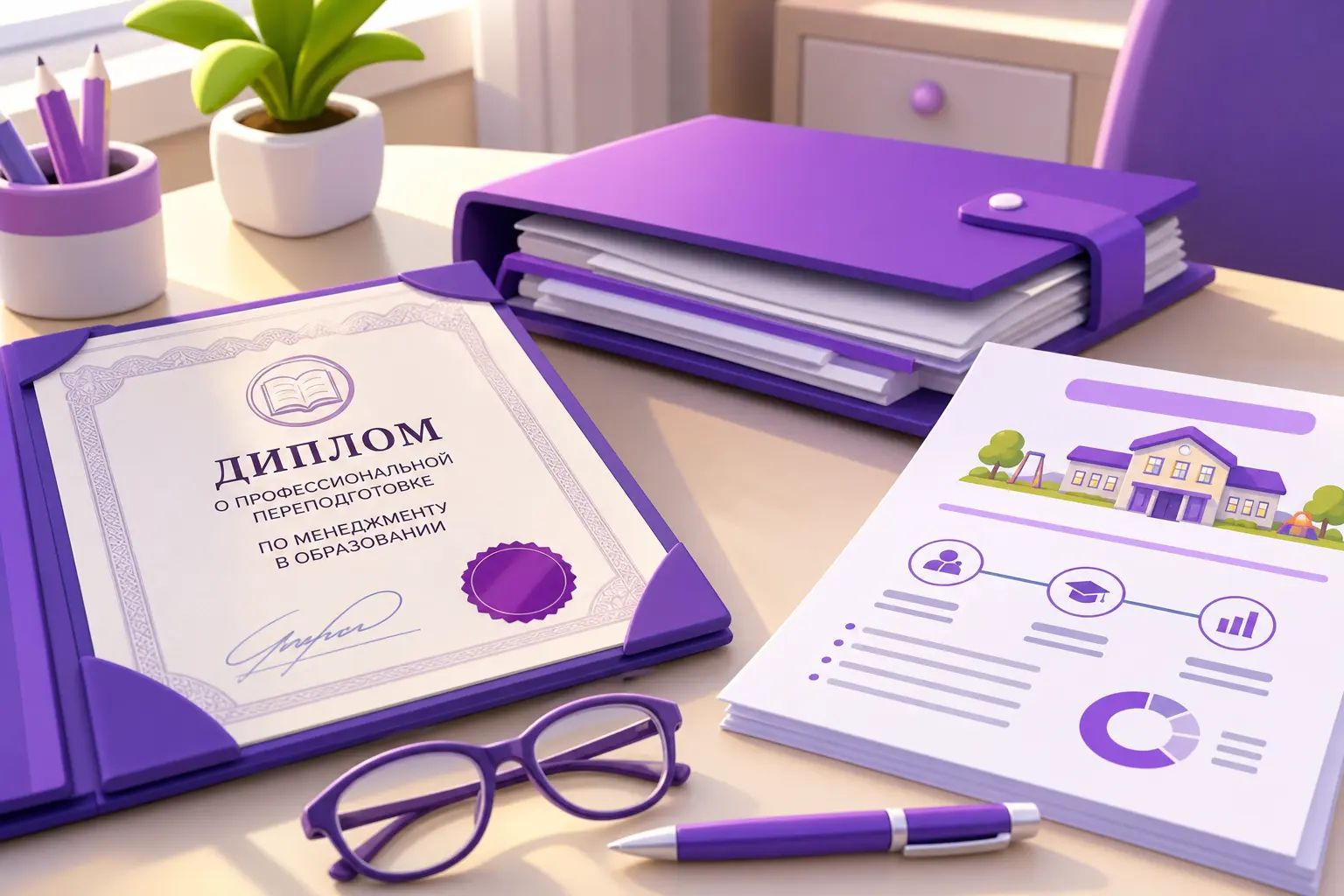 Управленческий профиль руководителя на столе Управленческий профиль руководителя на столе