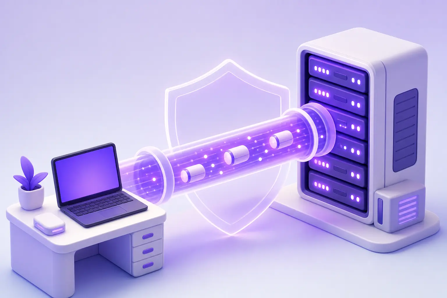 Схема SSH-туннеля от ноутбука к серверу Схема SSH-туннеля от ноутбука к серверу