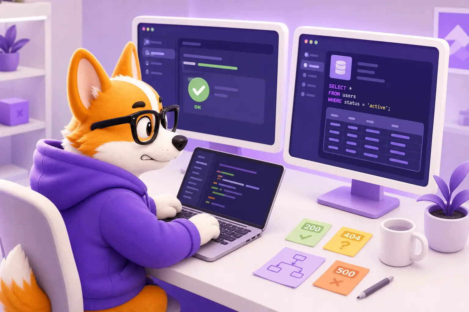 Рой разбирает API-запрос и SQL на техническом интервью