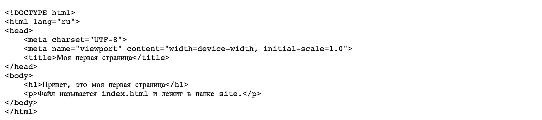 Chrome показывает HTML-код текстом, потому что файл сохранён как index.html.txt