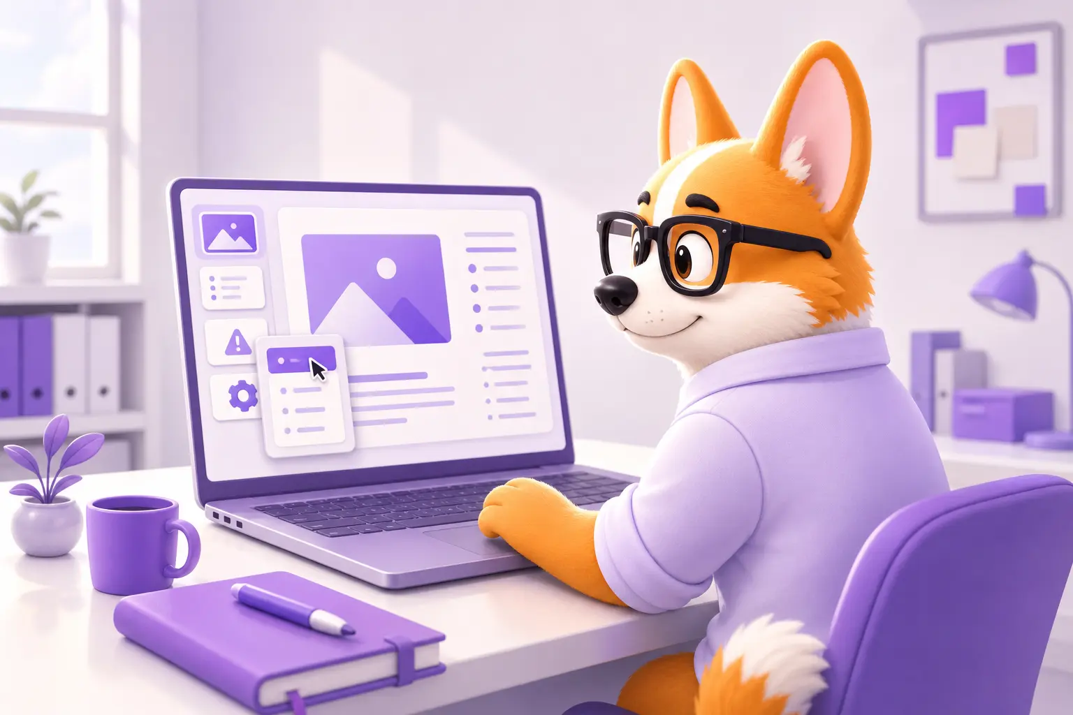 Рой удаляет лишний слайд в PowerPoint на ноутбуке