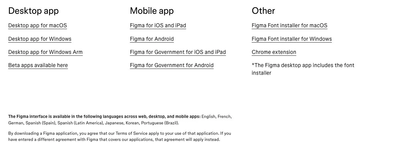 Официальные загрузки Figma Страница загрузок Figma: программа для macOS, Windows и Windows Arm, мобильные приложения и установщик шрифтов