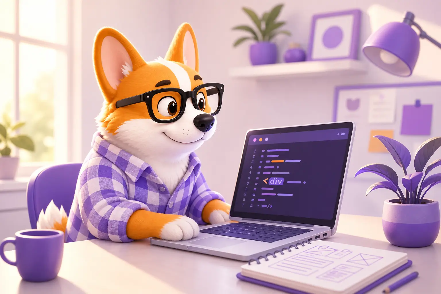 Рой выделяет слово жирным в HTML-коде на ноутбуке