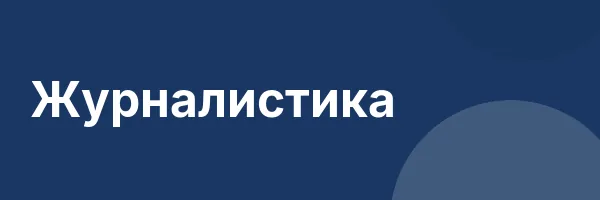 Журналистика