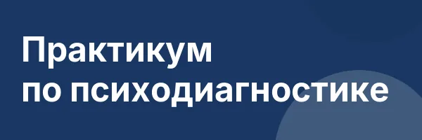 Практикум по психодиагностике