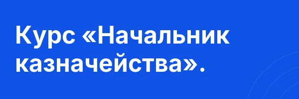 Курс «Начальник казначейства».