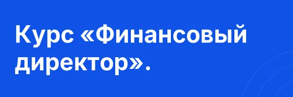 Курс «Финансовый директор».