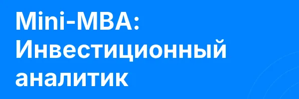 Mini-MBA: Инвестиционный аналитик