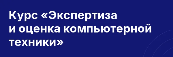 Курс «Экспертиза и оценка компьютерной техники»
