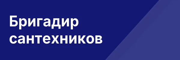 Бригадир сантехников