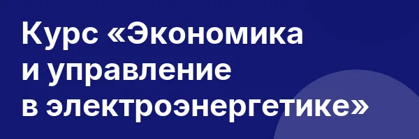 Курс «Экономика и управление в электроэнергетике»