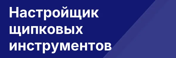 Настройщик щипковых инструментов