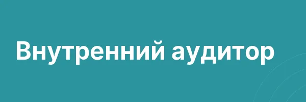 Внутренний аудитор