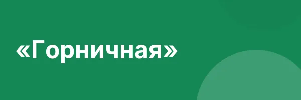 «Горничная»