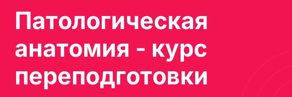 Патологическая анатомия — курс переподготовки