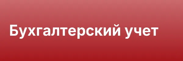 Бухгалтерский учет