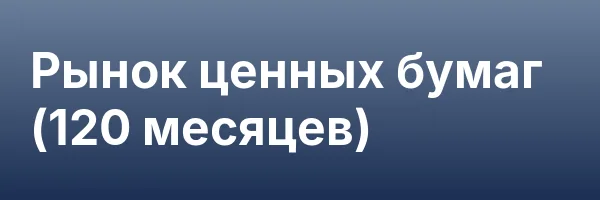 Рынок ценных бумаг (120 месяцев)