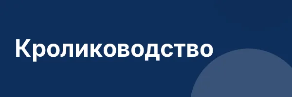 Кролиководство
