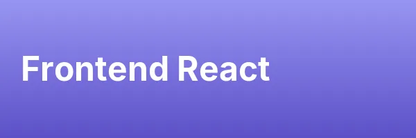 Frontend React