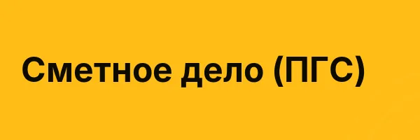 Сметное дело (ПГС)