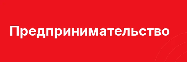 Предпринимательство