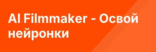 AI Filmmaker — Освой нейронки