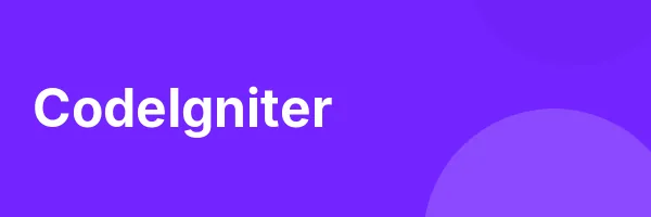 CodeIgniter