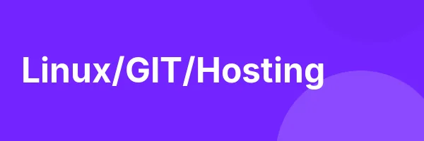 Linux/GIT/Hosting
