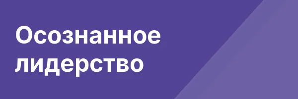 Осознанное лидерство