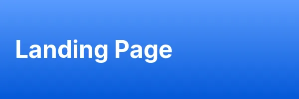 Landing Page
