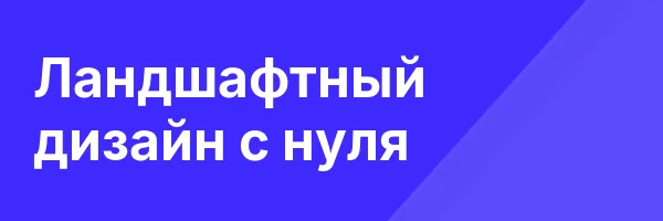 Ландшафтный дизайн с нуля