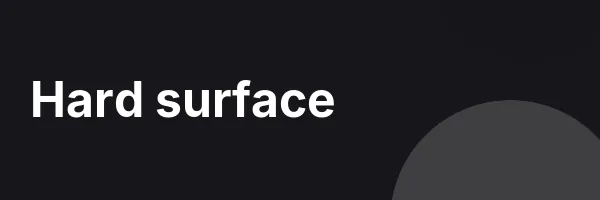 Hard surface