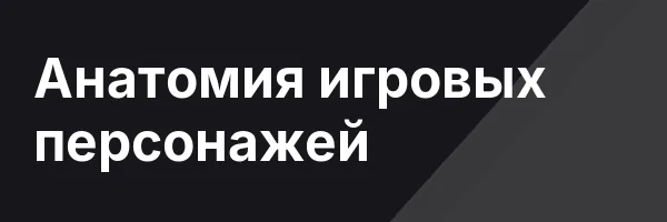 Анатомия игровых персонажей