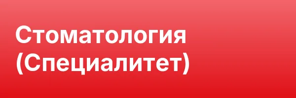 Стоматология (Специалитет)